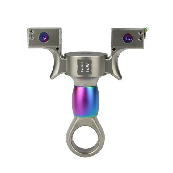 <Ti>"Turn of Fortune" All-Titanium Alloy Rotating Handle Grip